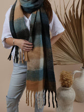 Load image into Gallery viewer, Fluffy Oversized Scarf - Alaska - Stone