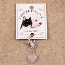 Load image into Gallery viewer, Harmony Rose Quartz Healing Pet Pendant
