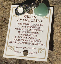 Load image into Gallery viewer, Healing Green Aventurine Healing Pet Pendant