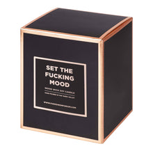 Load image into Gallery viewer, Set The Fucking Mood - Scented Candle: Black Raspberry &amp; Vanilla

