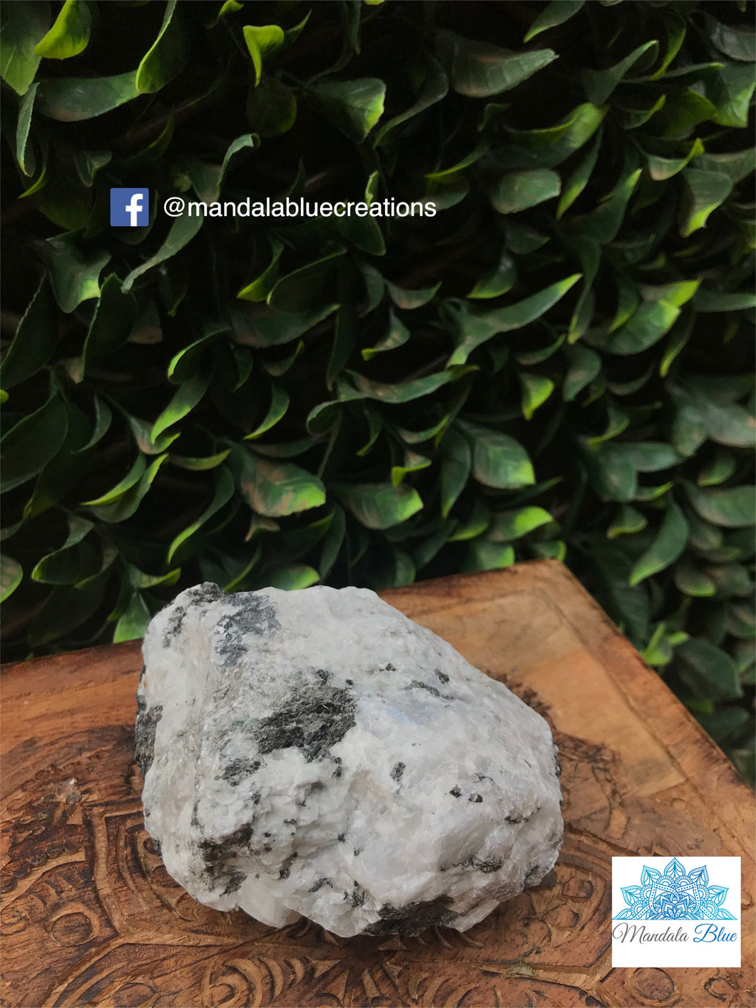 Huge Raw Rainbow Moonstone
