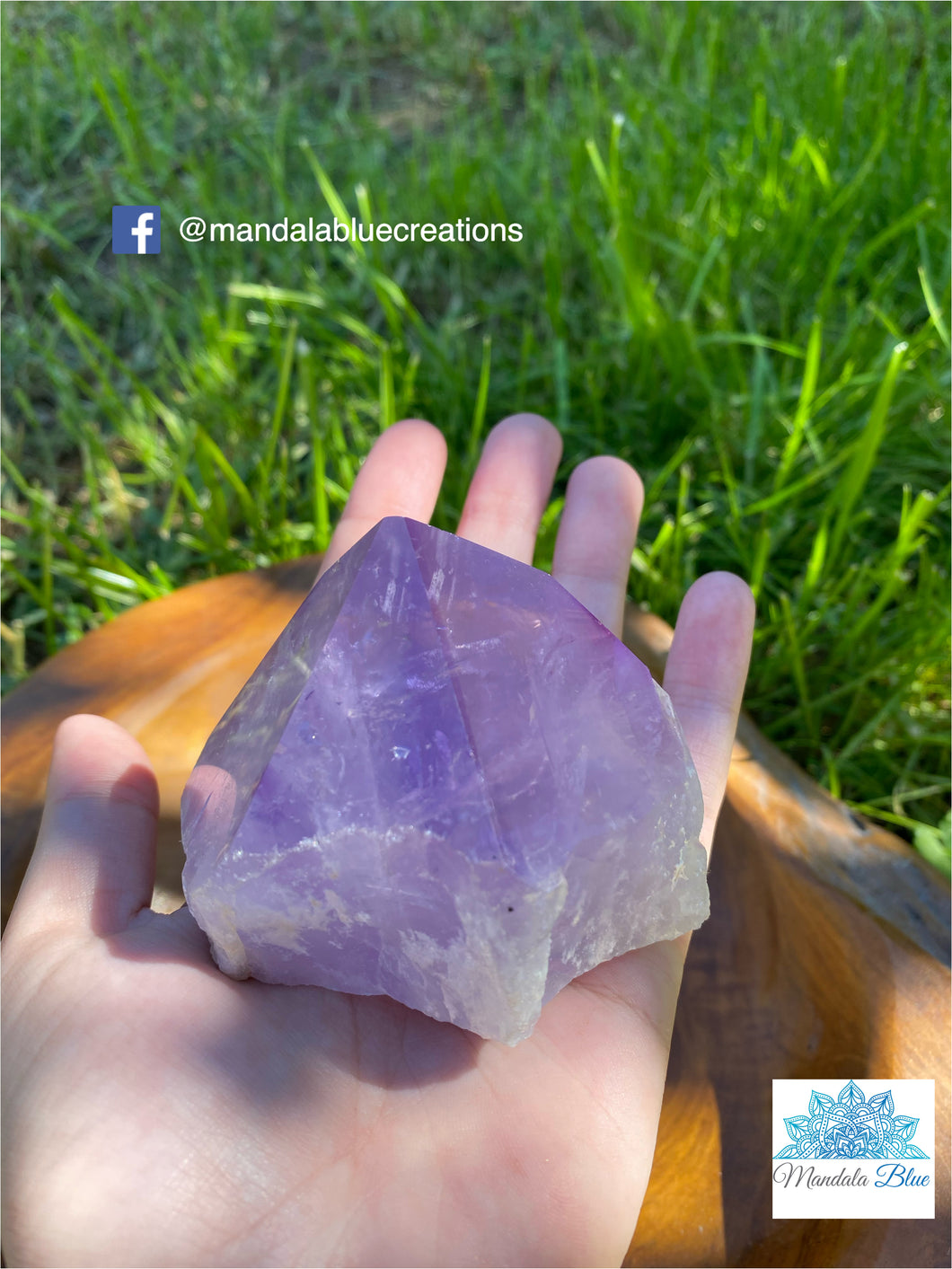 Amethyst polished point