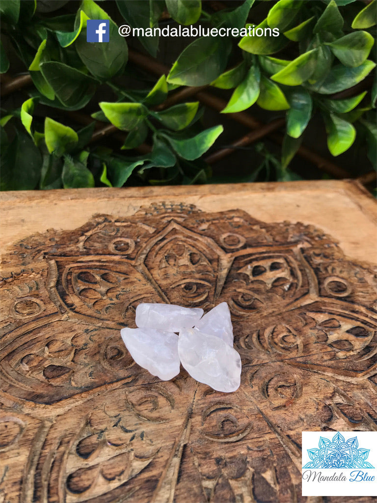 Rose Quartz freeform small tumbles