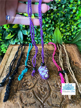 Load image into Gallery viewer, Macrame necklace-Light brown 45 cm

