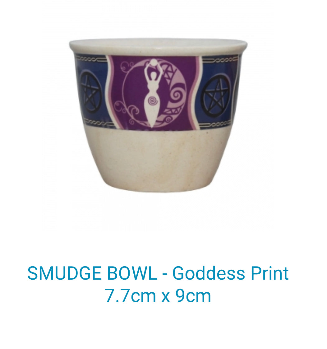 Smudge bowl