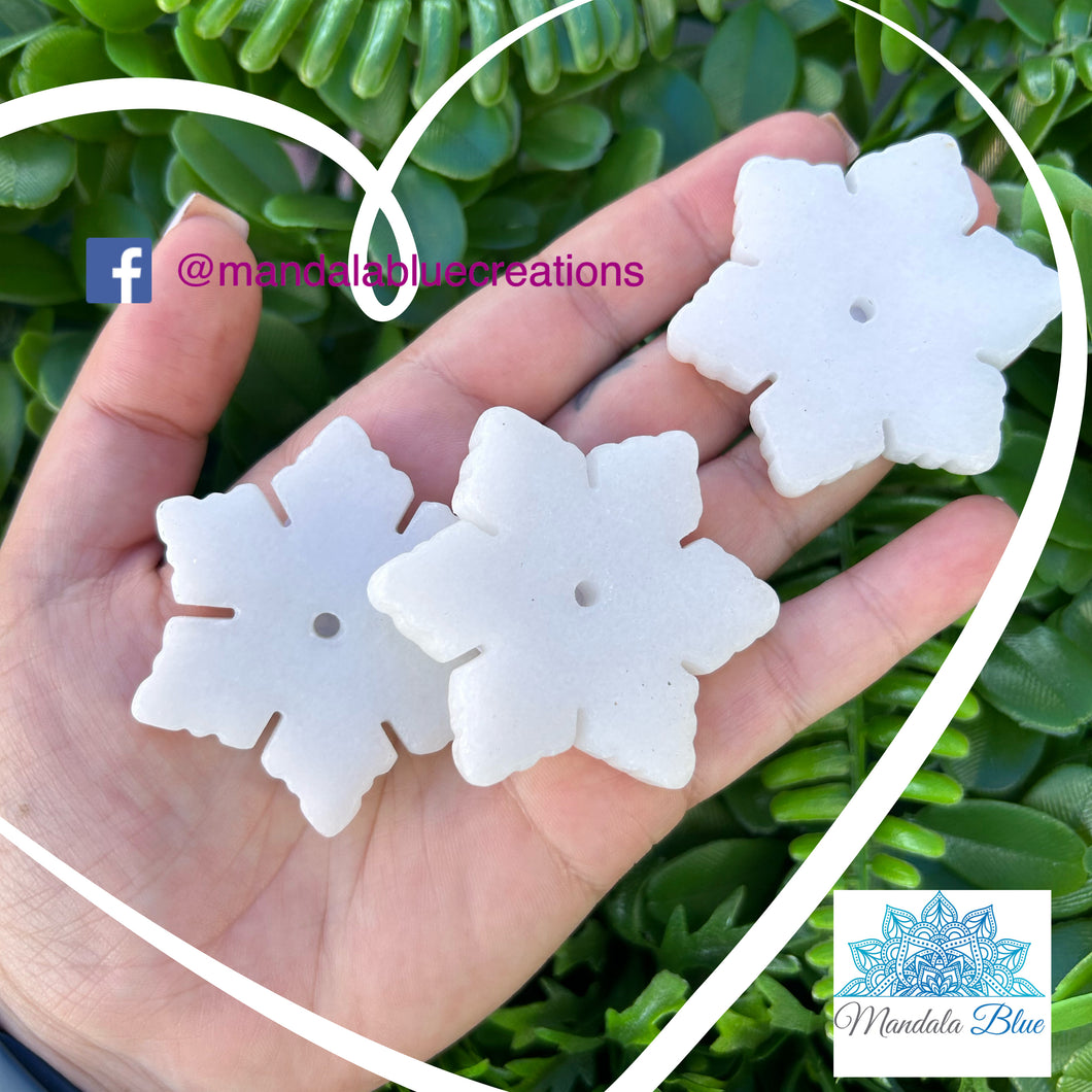 White jade snowflake